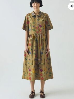 Toast 100% Cotton Oversized Floral Dress